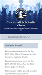 Mobile Screenshot of chesscincinnati.com